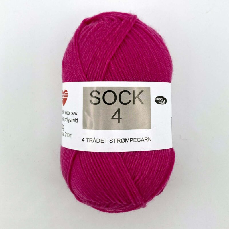 Hjertegarn Sock 4 Strømpegarn