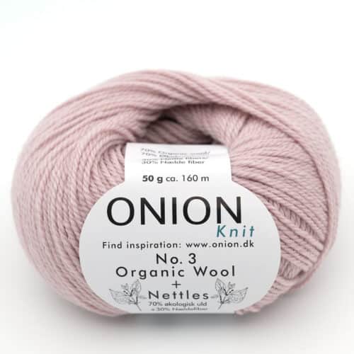 Garn Onion No. 3 Organic wool + nettles